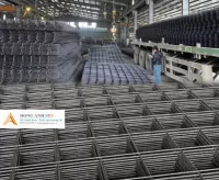 Lưới thép hàn dạng tấm - Giải pháp bền vững cho công trình xây dựng
