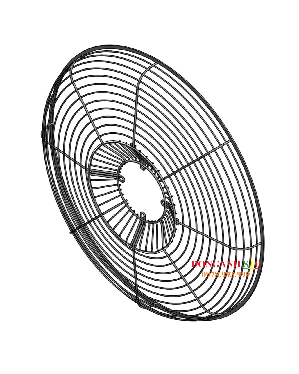 Gia công sản xuất lồng quạt