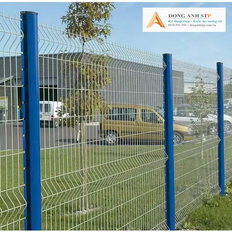 Hàng rào lưới thép hàn và các mẫu thiết kế mới