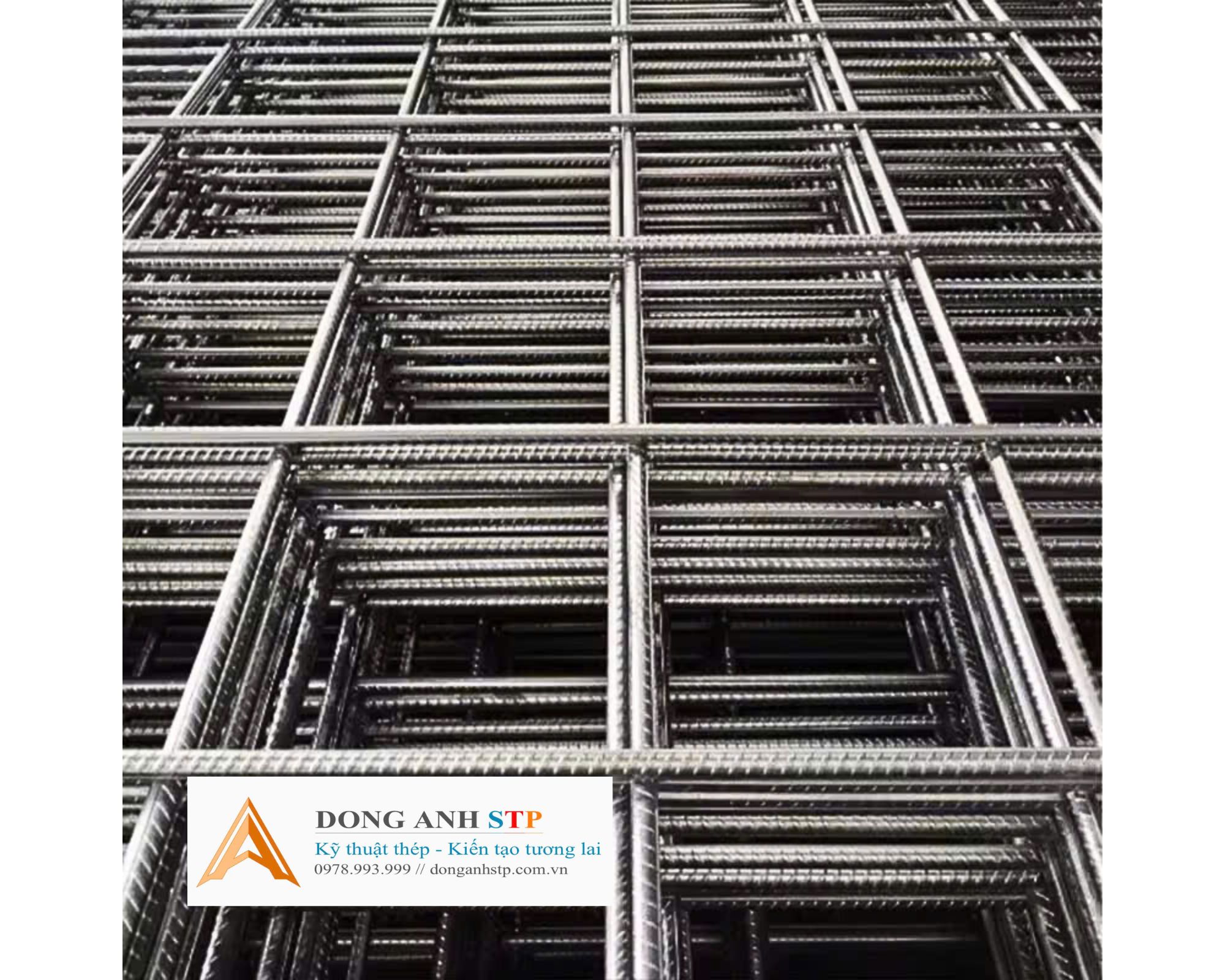 Lưới thép hàn D8 | a100, a150, a200, a250, a300 | Cho sàn căng dự ứng lực vượt nhịp lớn