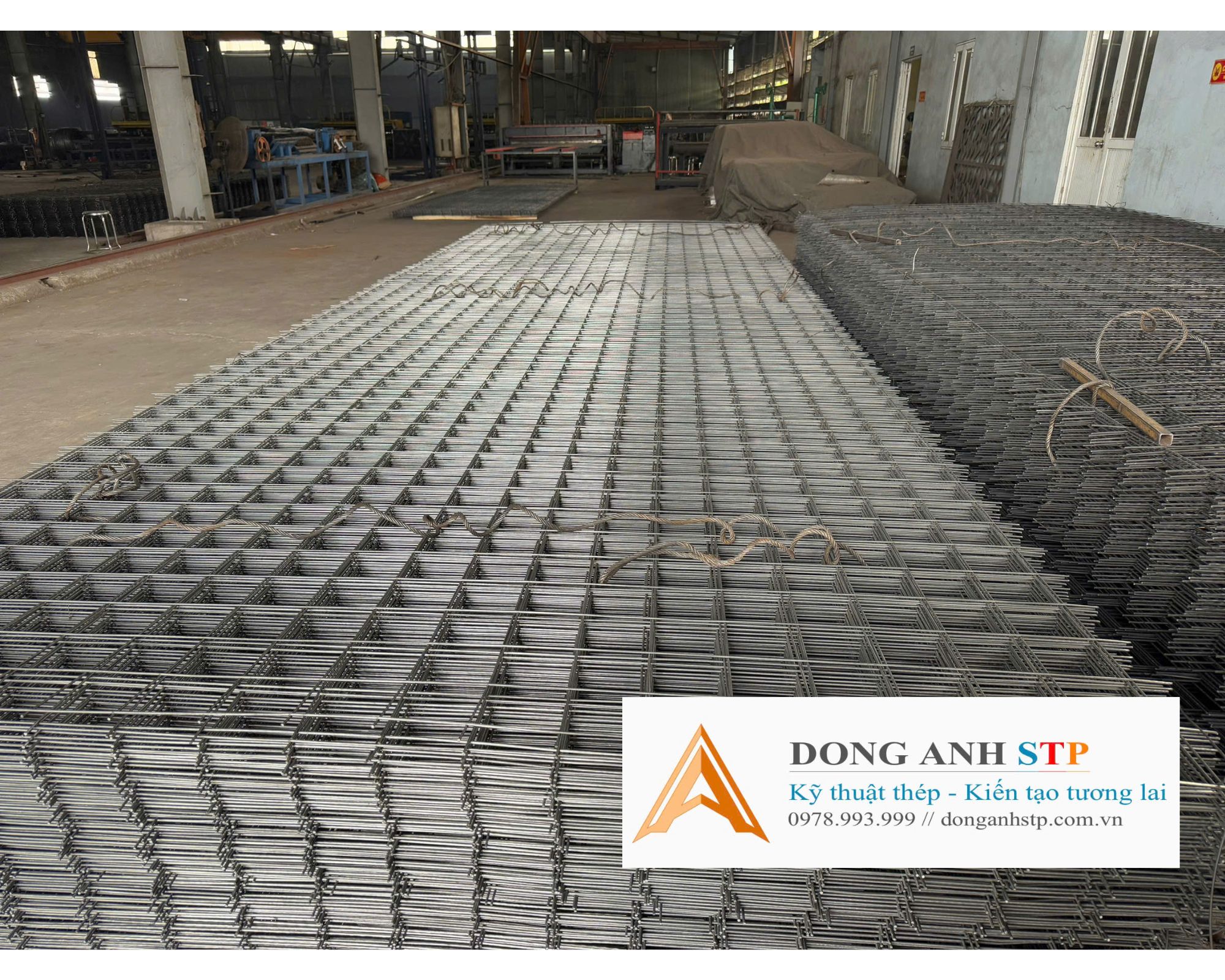 Lưới thép hàn D5 | a100, a150, a200, a300 | Ứng dụng trong đổ bù bê tông