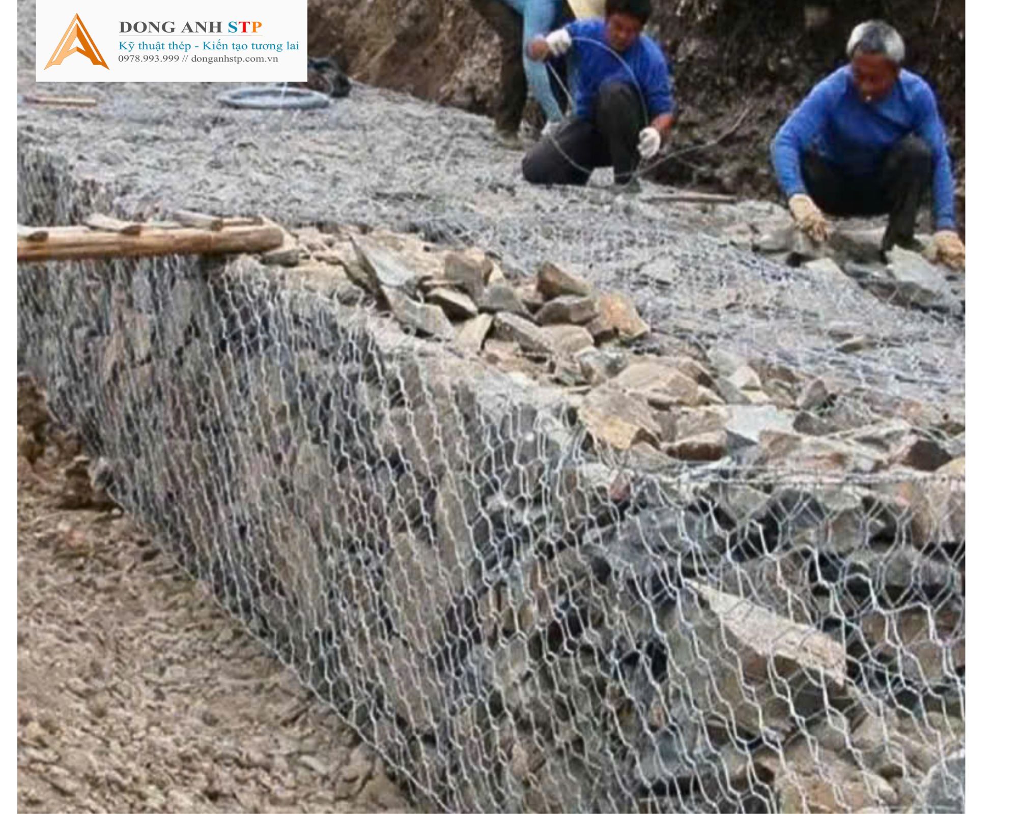 báo giá rọ đá mạ kẽm bọc nhựa 2