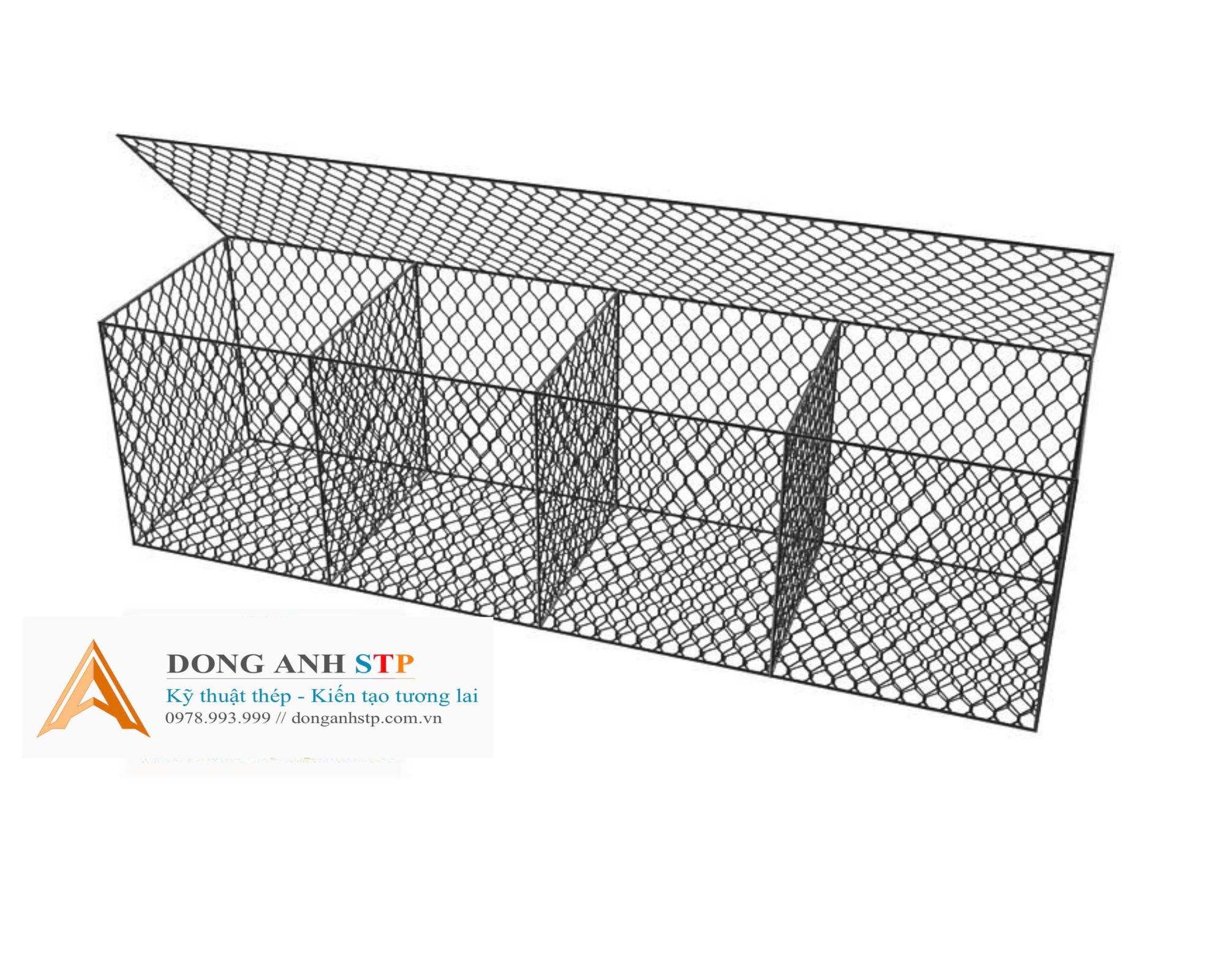 báo giá rọ đá mạ kẽm bọc nhựa 3