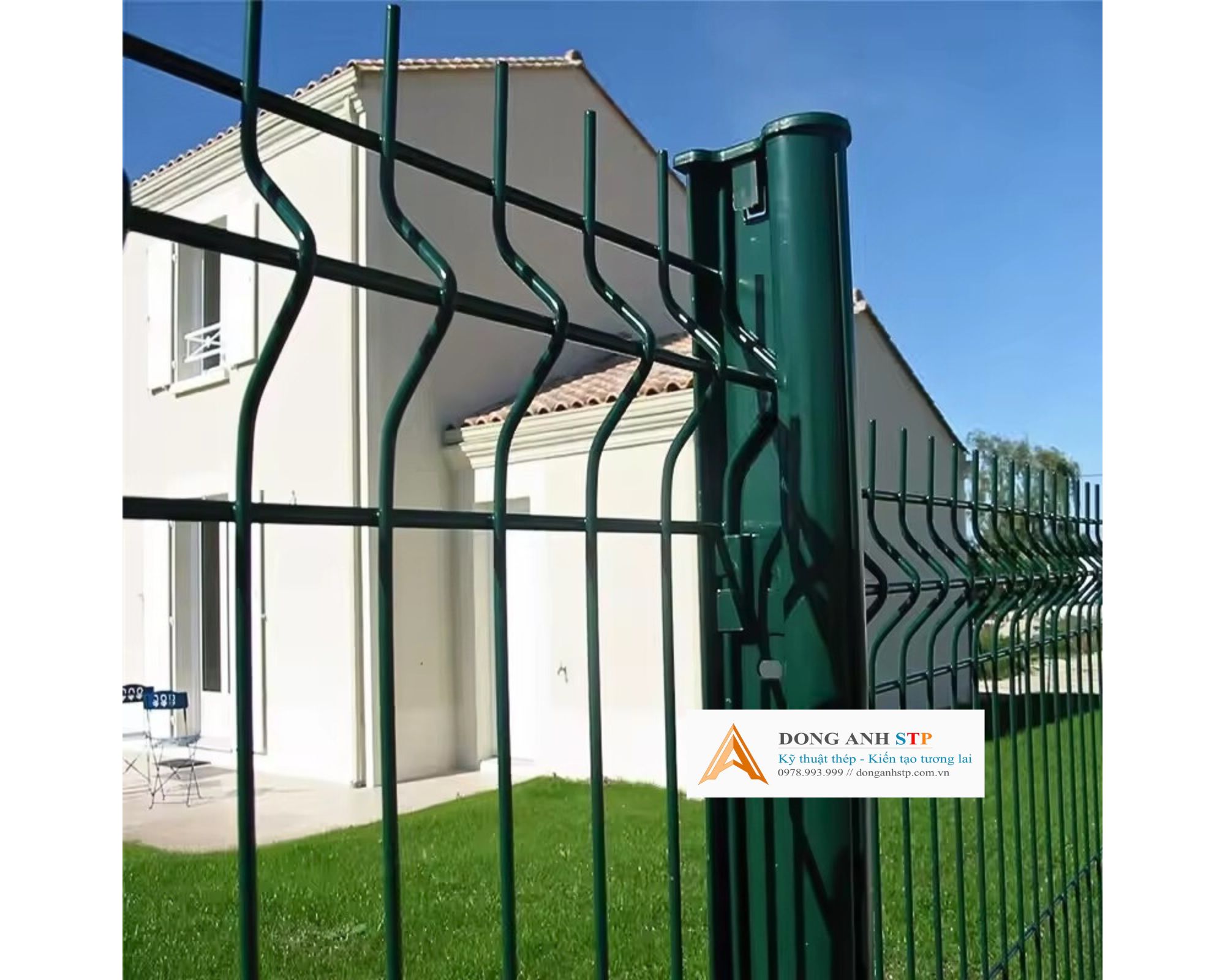 hàng rào sơn tĩnh điện 1