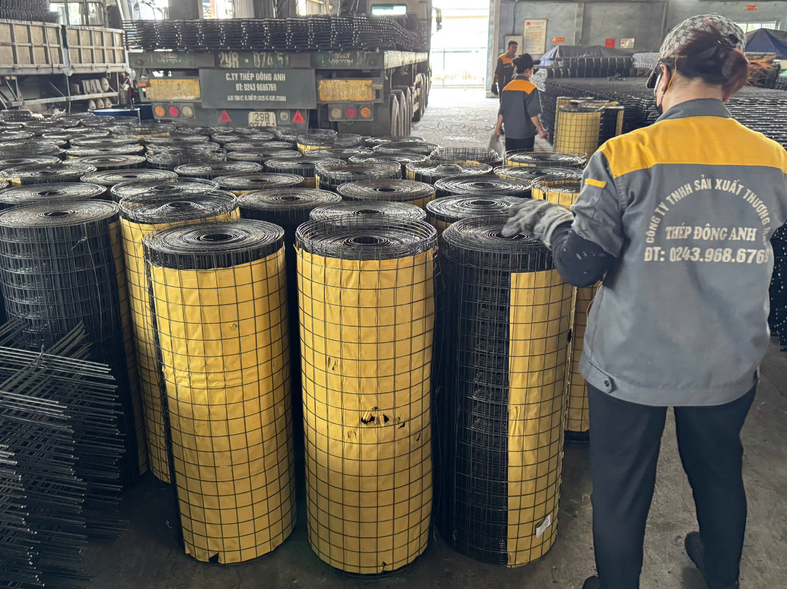 Thép lưới hàn d3 dạng cuộn | A50x50, A100x100