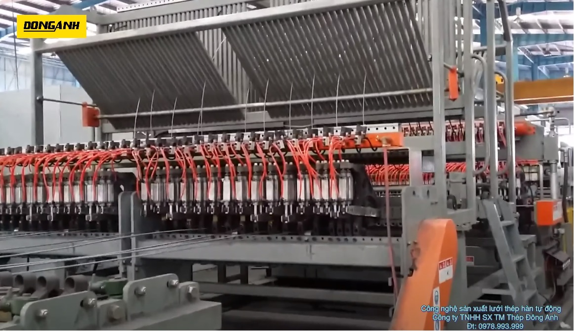 Công Nghệ Sản Xuất Lưới Thép Hàn