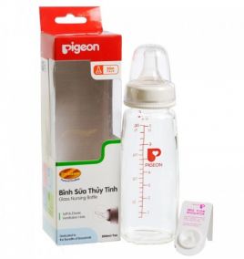 Bình sữa Thủy tinh Pigeon 240ml