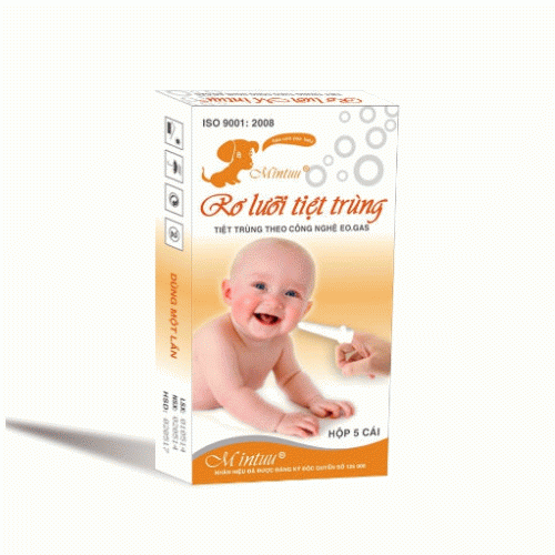 Rơ lưỡi tiệt trùng Mintuu (5c/hộp)