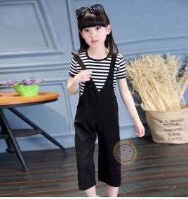 Yếm đại sọc  bé gái