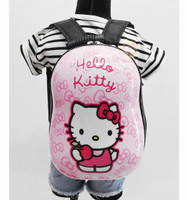 Ba lô trứng cao cấp hình hello kitty