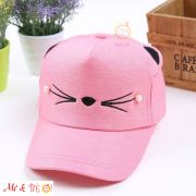 Nón kết bé gái tai mèo