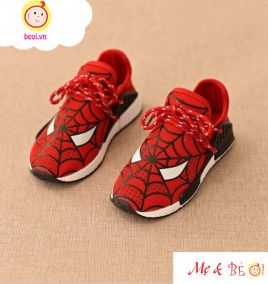 Giày trẻ em siêu nhân người nhện bé trai