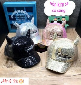 nón kết kim sa có sừng
