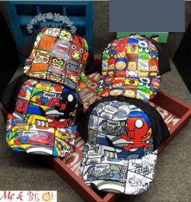 nón kết bé trai in hình 3D