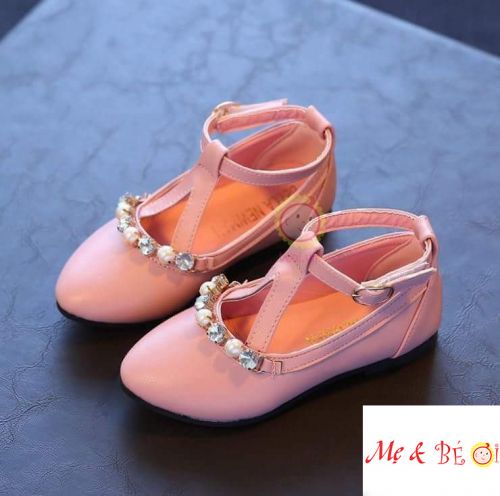 Giày bé gái đính hạt châu