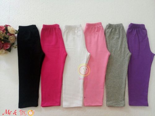 set 3 Quần legging trơn size nhỏ