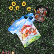 Áo thun in hình 3D Angry bird cho bé trai