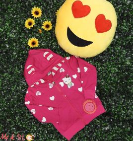 Áo khoác có nón mèo hello kitty cho bé gái (size lớn)