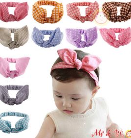 Băng đô turban cực xinh cho bé gái