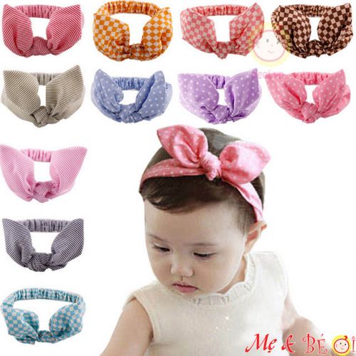 Băng đô turban cực xinh cho bé gái