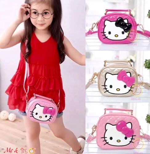 Túi xách hình mèo kitty đáng yêu cho bé gái