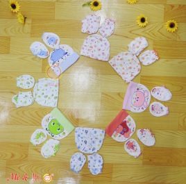 set bao tay vớ chân và nón