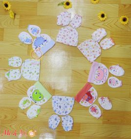 set bao tay vớ chân và nón