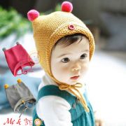 Nón len móc có 2 dây cột cho bé