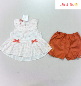 đồ bộ kate áo xòe quần bí
