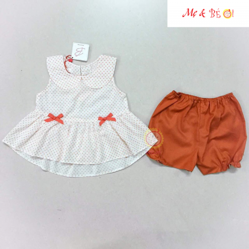 đồ bộ kate áo xòe quần bí