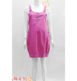 Đầm yếm bí kaki 2 dây