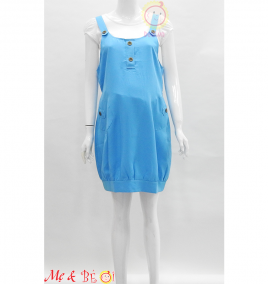 Đầm yếm bí kaki 2 dây
