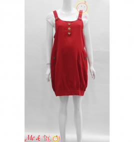 Đầm yếm bí kaki 2 dây