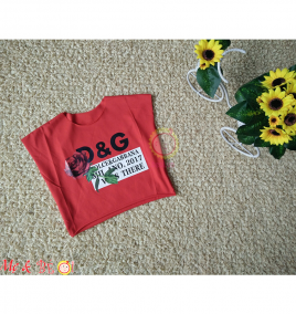 Áo croptop thun cho bé gái