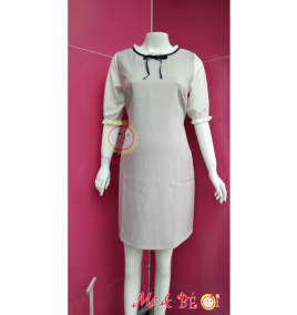 Đầm bầu suông tay lở