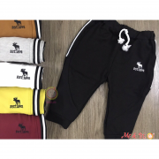 Quần thun dài viền 3 sọc thể thao bé trai ( Nhí )