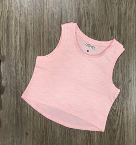 Áo thun croptop cho bé gái (trung)