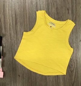 Áo thun croptop cho bé gái (nhí)