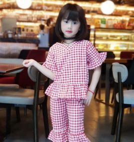 Set bộ bé gái Caro Bèo
