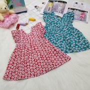 Đầm kate tay cánh tay tiên