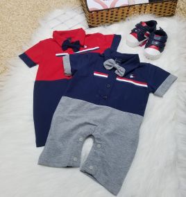 Set body kèm nơ cho bé trai