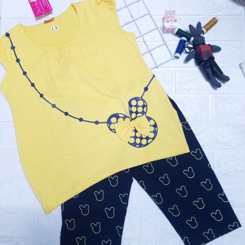 Đồ bộ mickey bé gái size đại