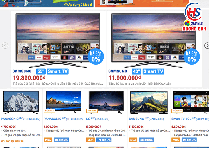 mua tivi tại Vinh, Nghệ An