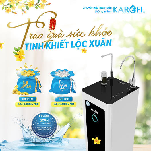 Máy lọc nước Karofi tại Vinh, Nghệ An