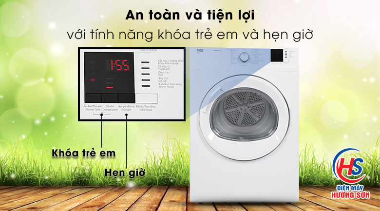 Máy sấy beko tại Vinh