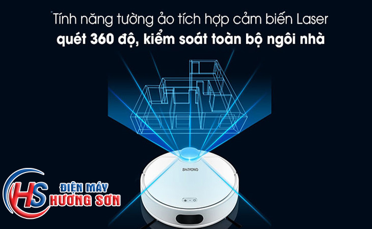 Robot hút bụi lau nhà giá tốt tại Vinh
