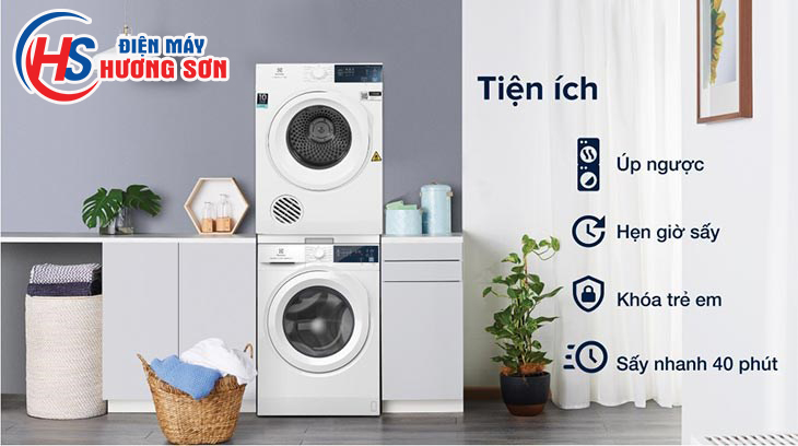 Máy sấy quần áo Electrolux