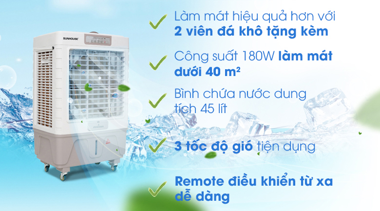 Quạt điều hòa Sunhouse
