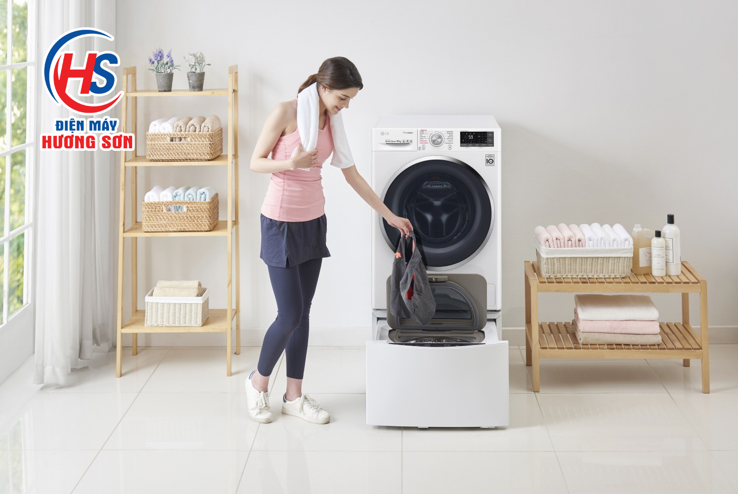 Máy sấy quần áo LG