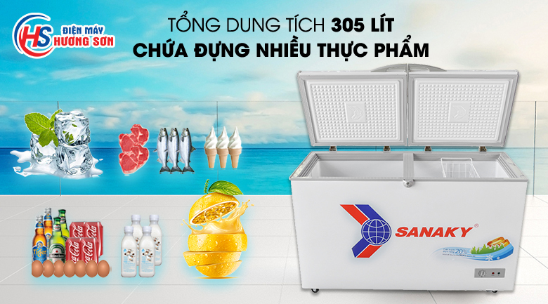 Tủ đông Sanaky